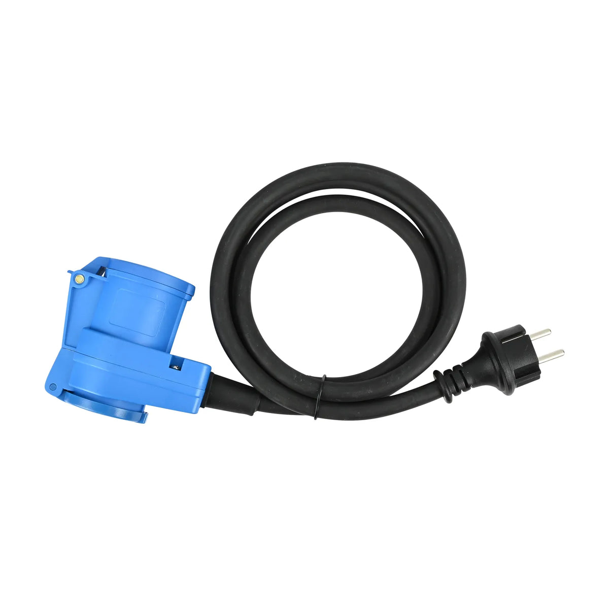 Benson Electric CEE haakse contrastekker + stopcontact verloop 1.5 mtr