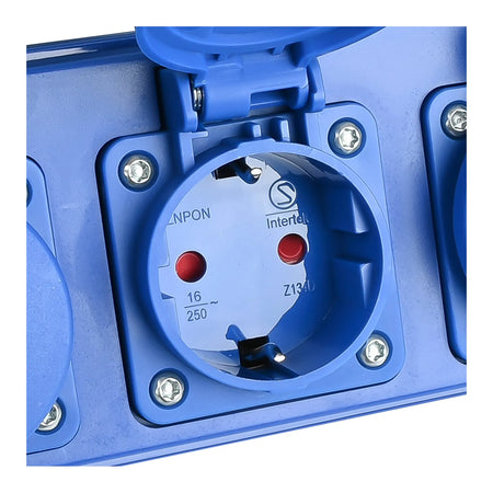 Benson Electric CEE Stekkerdoos 3-voudig IP44 20 mtr