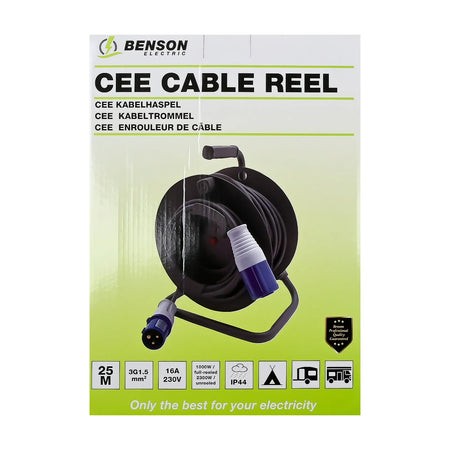 Benson Electric CEE Kabelhaspel 25 mtr