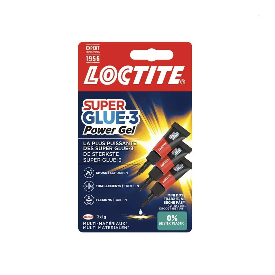 Loctite Power gel mini 3 x 1 g