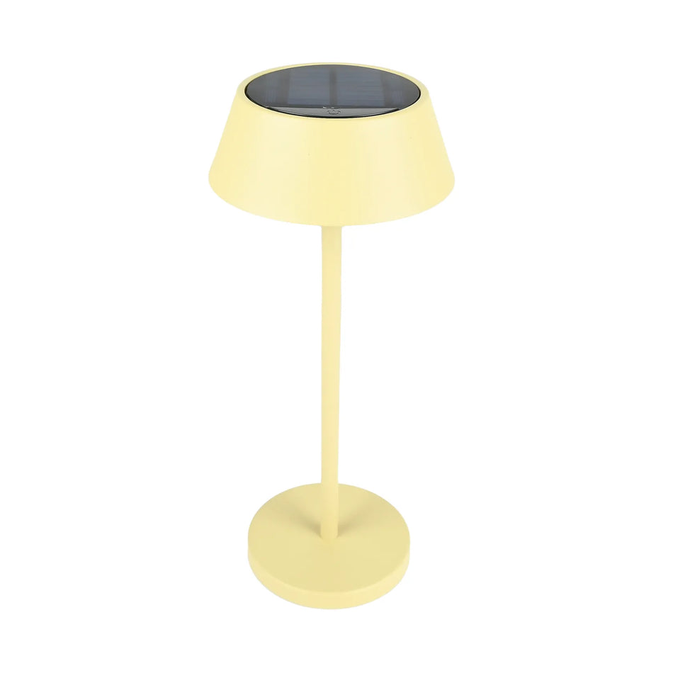 Benson Electric Tafellamp solar metaal beige