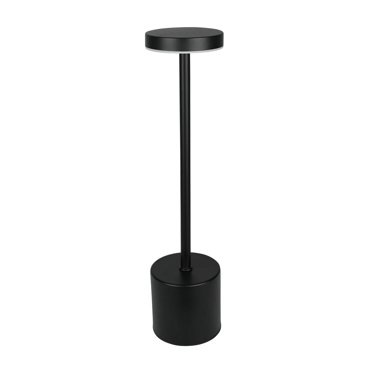 Benson Electric Tafellamp metaal dimbaar oplaadbaar zwart