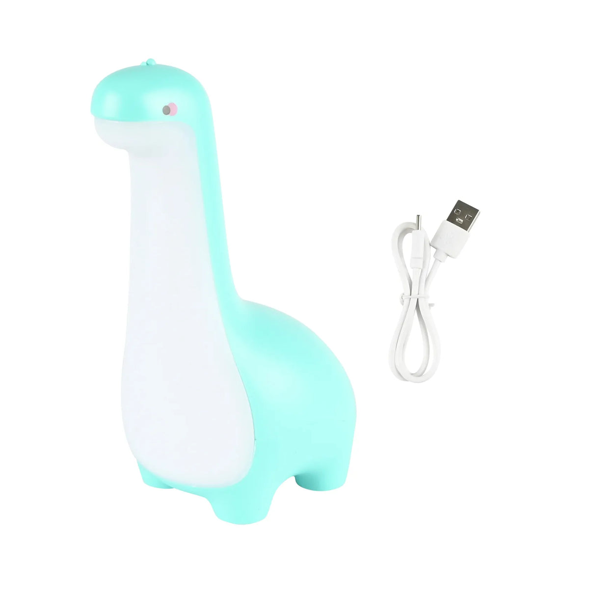 Benson Electric Nachtlamp dinosaurus dimbaar oplaadbaar blauw