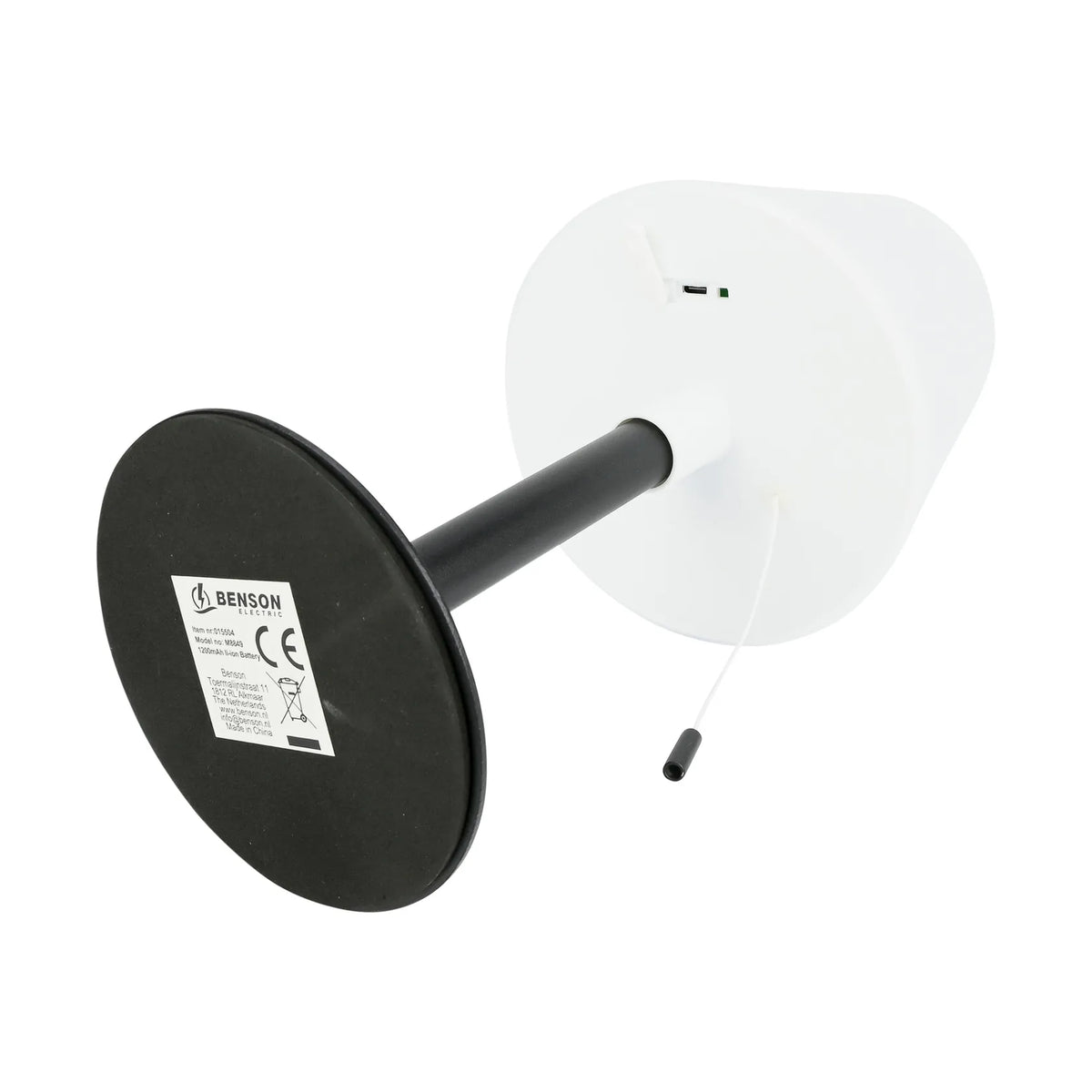Benson Electric LED tafellamp solar oplaadbaar 30 cm