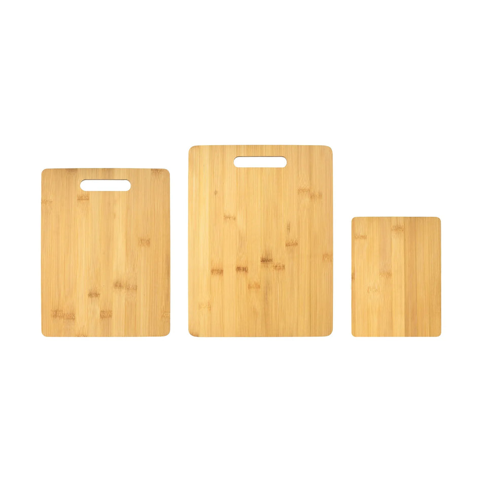 Benson Snijplank set bamboe 3 dlg