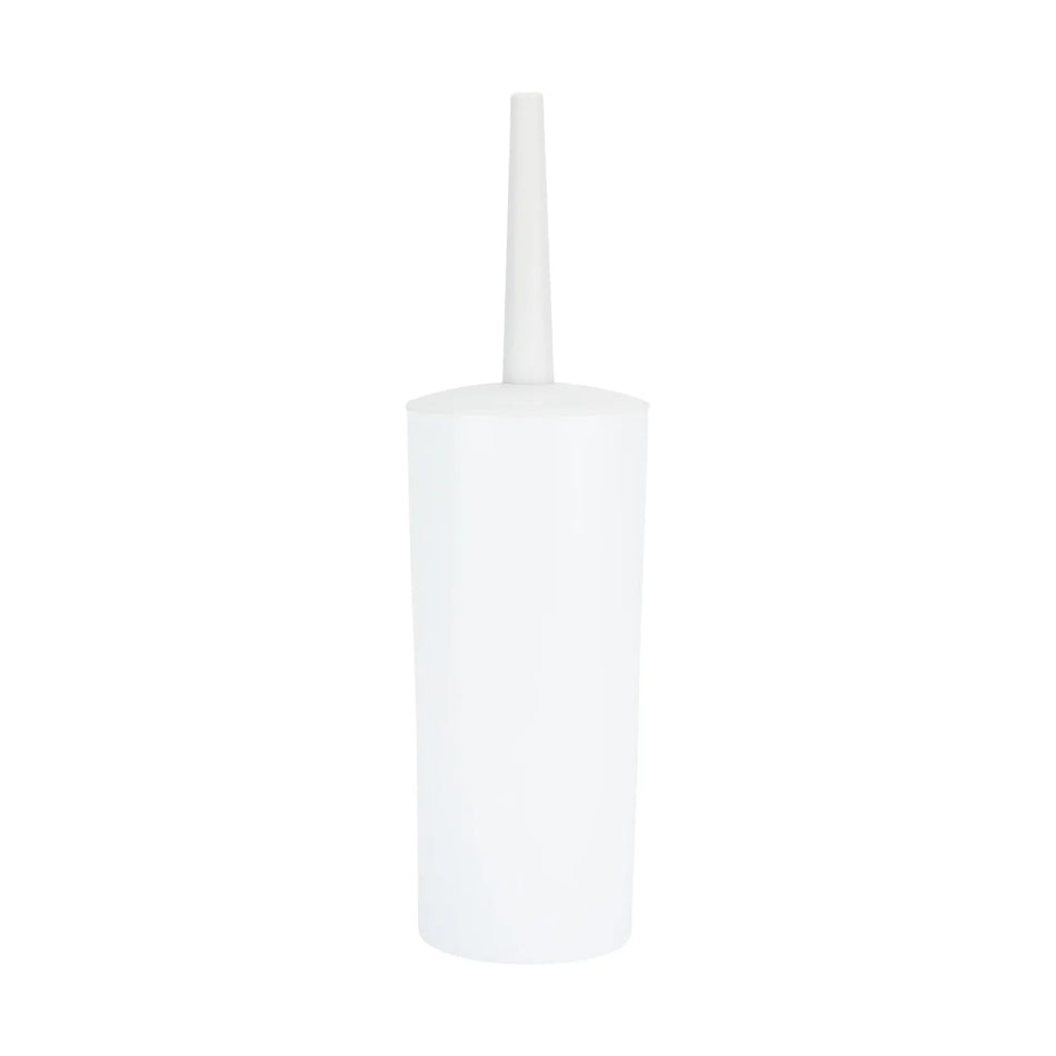 Benson Wc borstel + houder wit rond hoog
