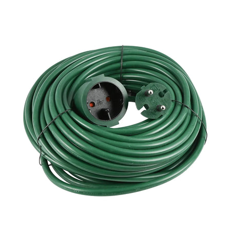 Benson Electric Verlengsnoer 2X1.5 niet geaard 20 mtr groen