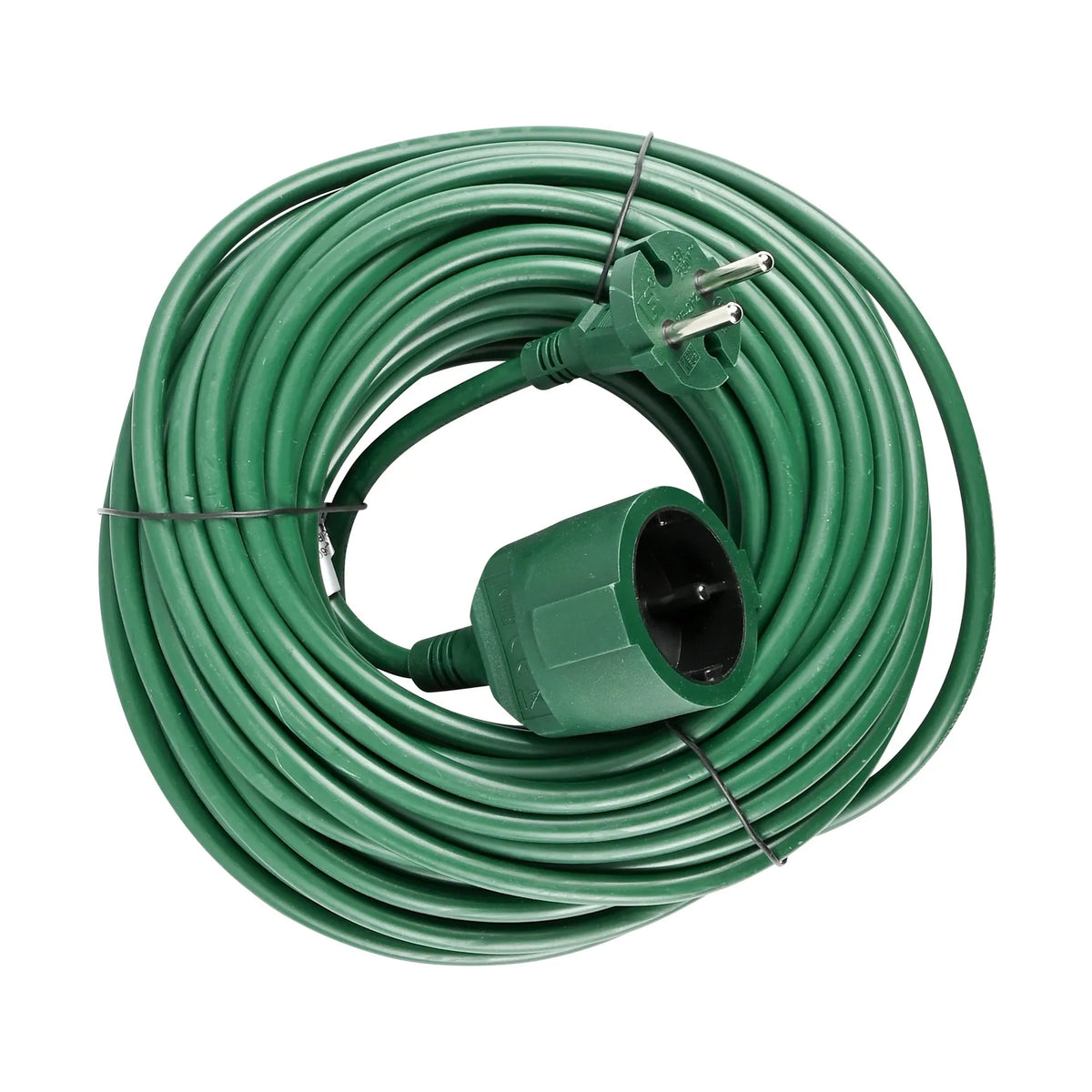 Benson Electric Verlengsnoer 2X1.5 niet geaard 20 mtr groen