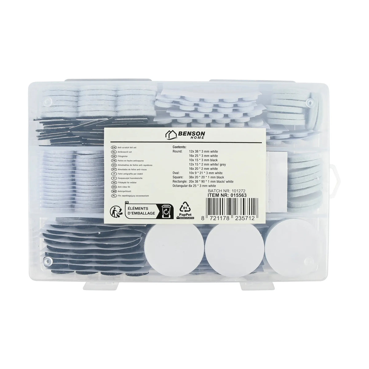 Benson Antikrasvilt set 140 dlg