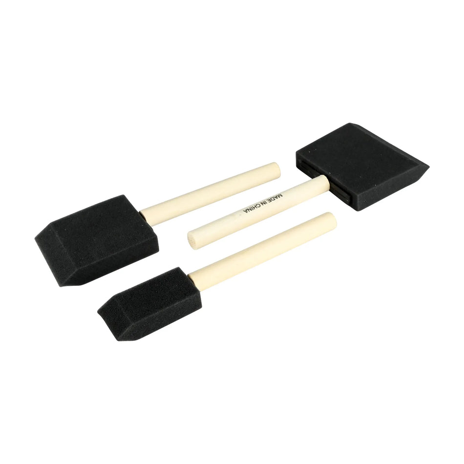 Benson Tools Schuimspons kwasten set 3 dlg