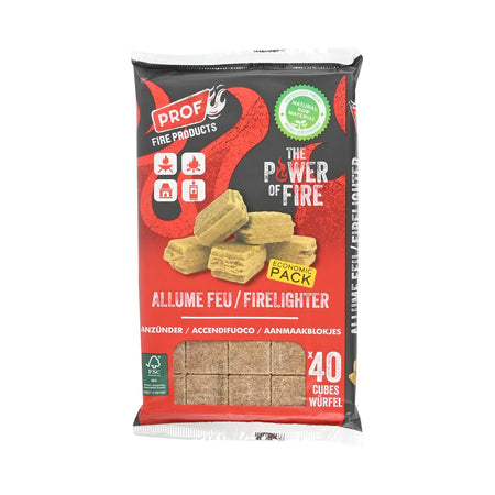 Aanmaakblokjes hout 40 dlg