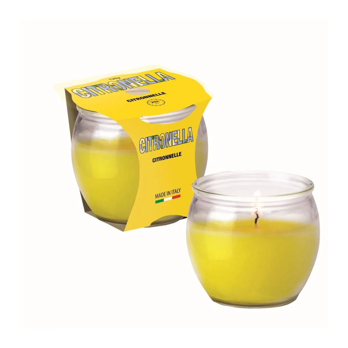 Citronella glazen pot