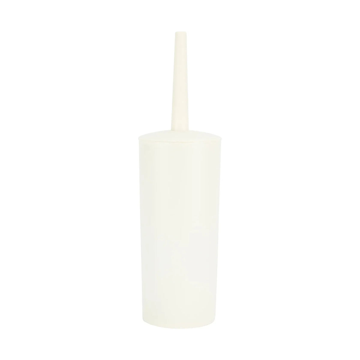 Benson Wc borstel + houder beige rond hoog