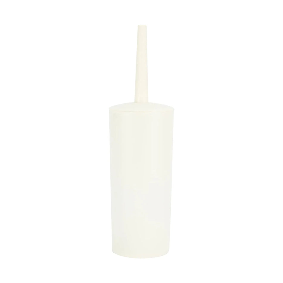 Benson Wc borstel + houder beige rond hoog