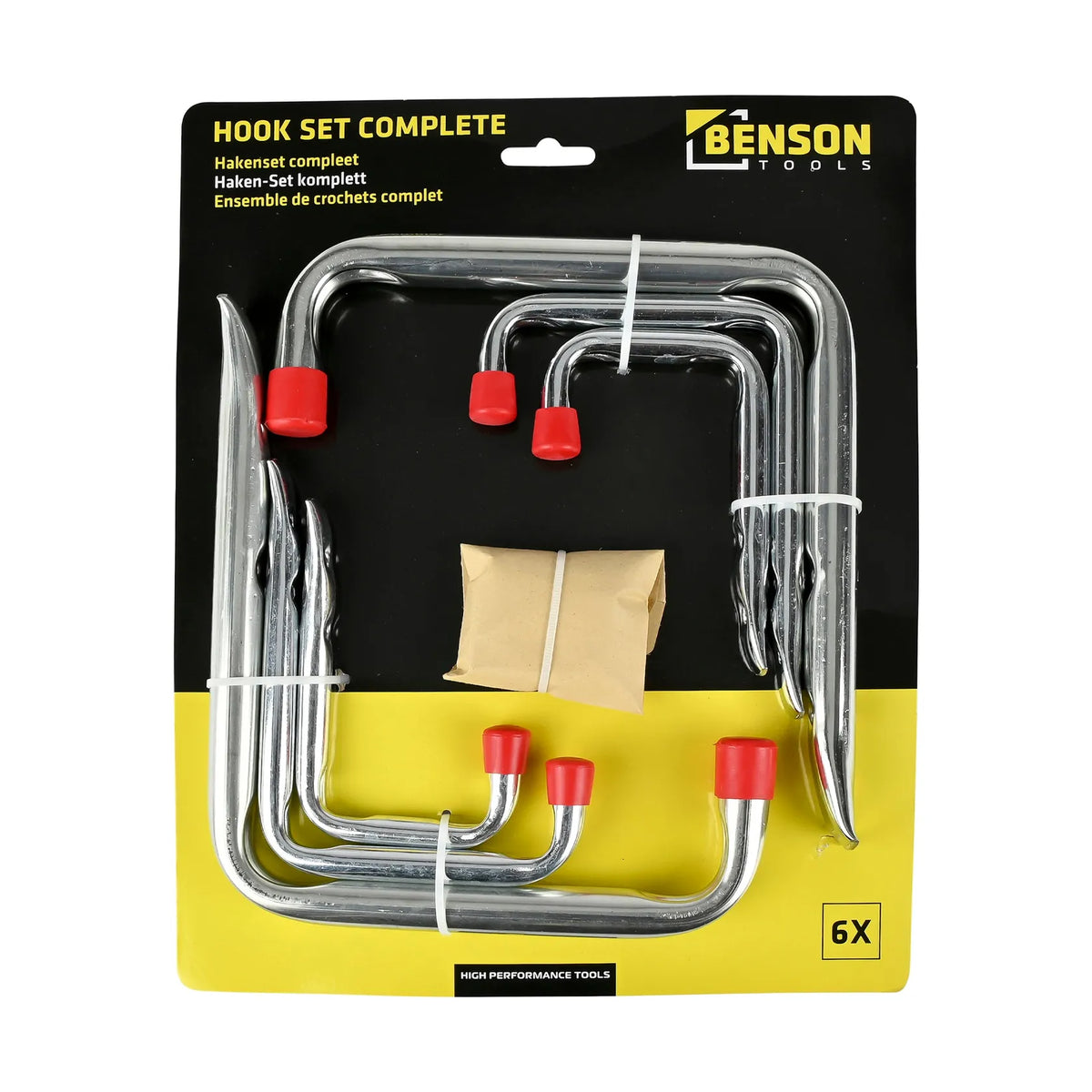 Benson Tools Hakenset 6 dlg 15 kg