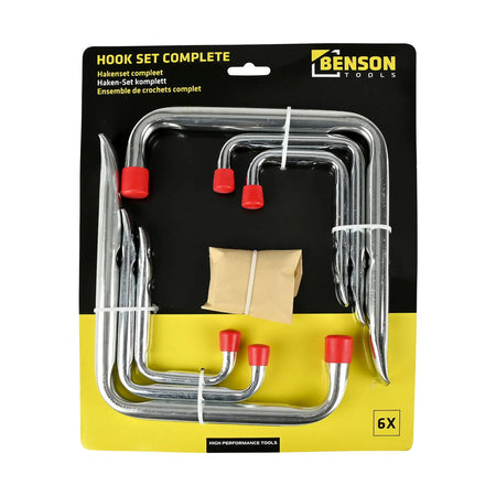 Benson Tools Hakenset 6 dlg 15 kg
