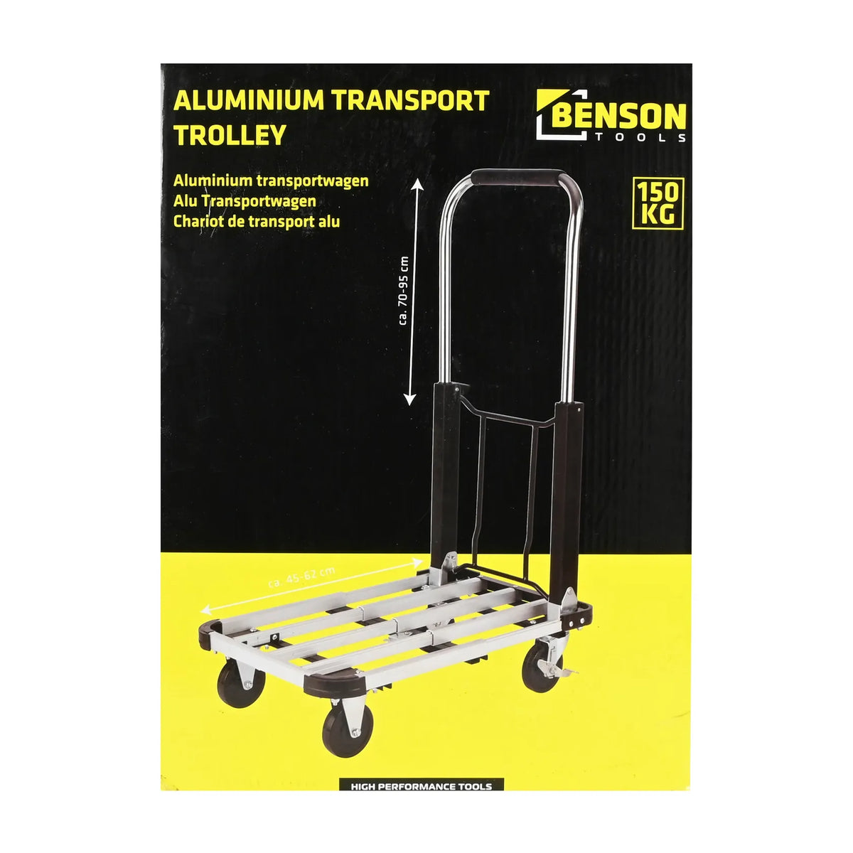 Benson Tools Alu transportwagen 150KG