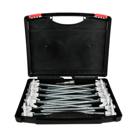 Benson Outdoor Schroefharingen 20 dlg met adapter koffer
