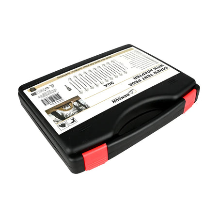 Benson Outdoor Schroefharingen 20 dlg met adapter koffer