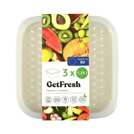 Benson Vershoudbakjes 1,25 ltr 3 dlg