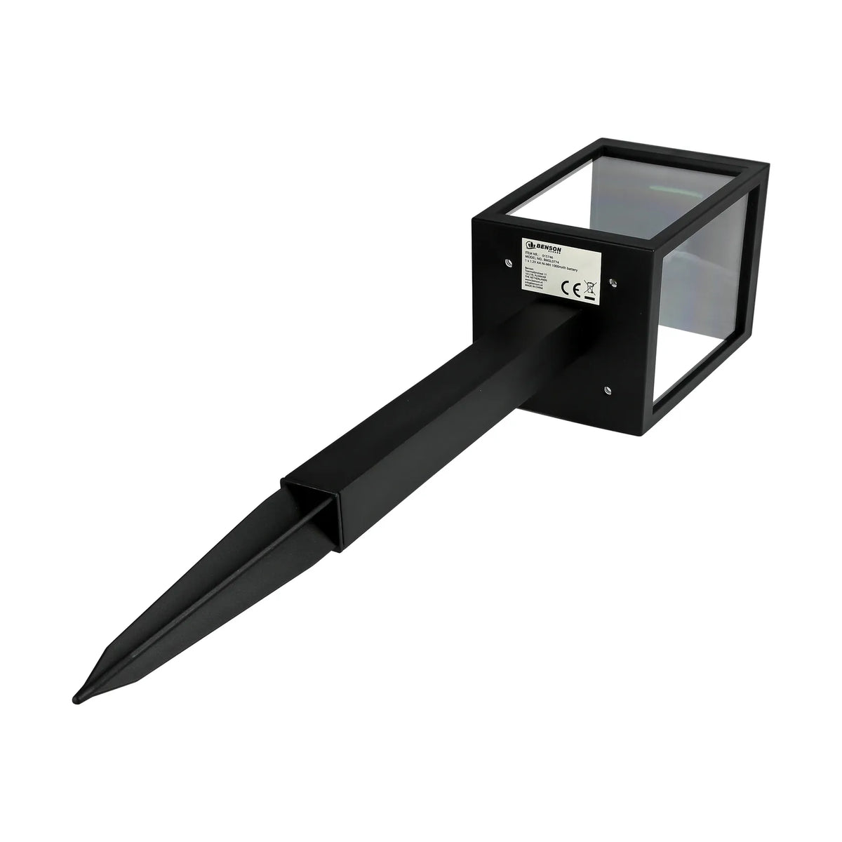 Benson Garden Tuinlamp solar filament 39.6 cm 2 delig
