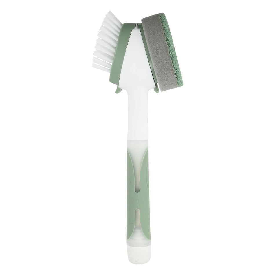 Benson Clean Afwasborstel 2 in 1 met zeepdispenser