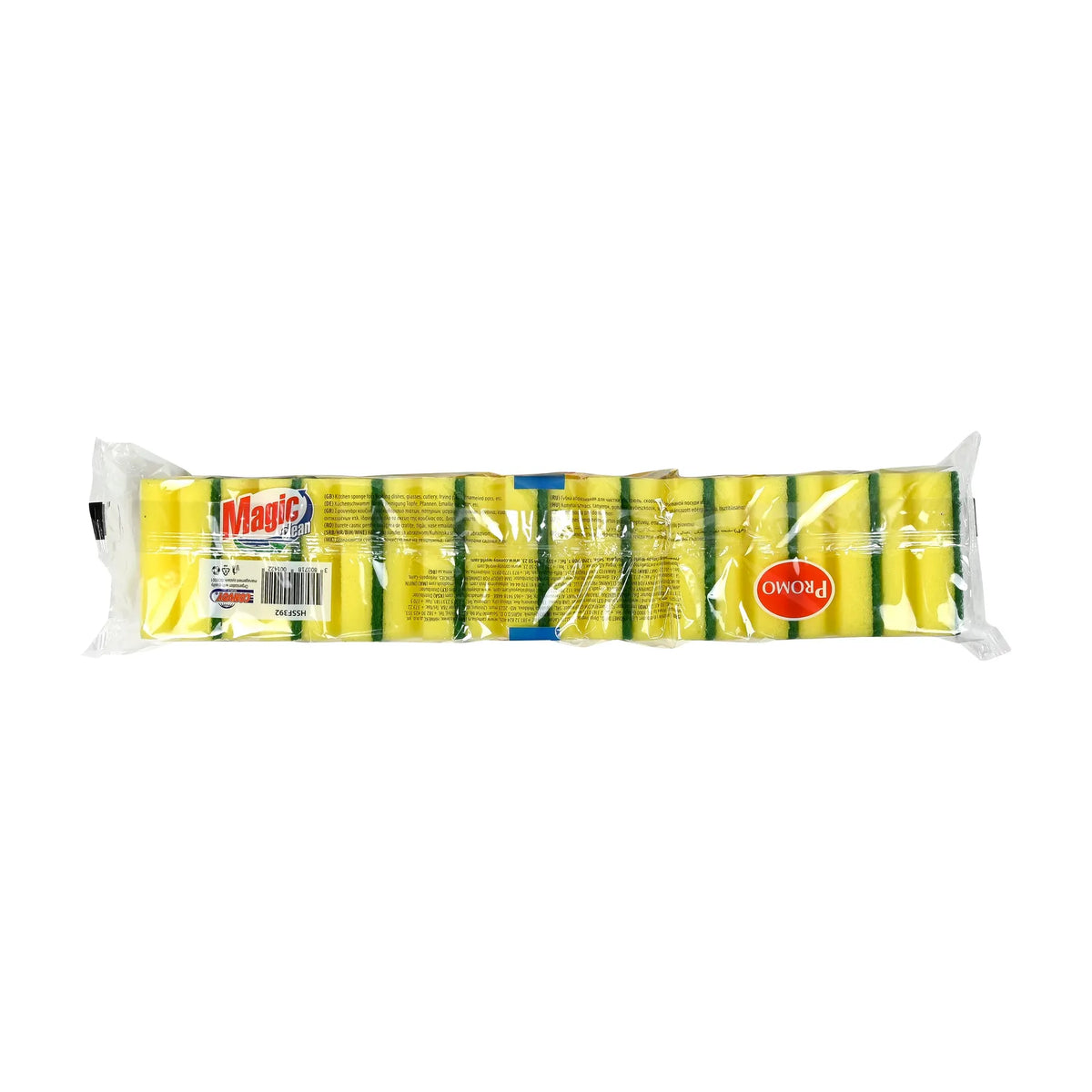 Magic Clean Promo Schuurspons met grip 8+2 dlg