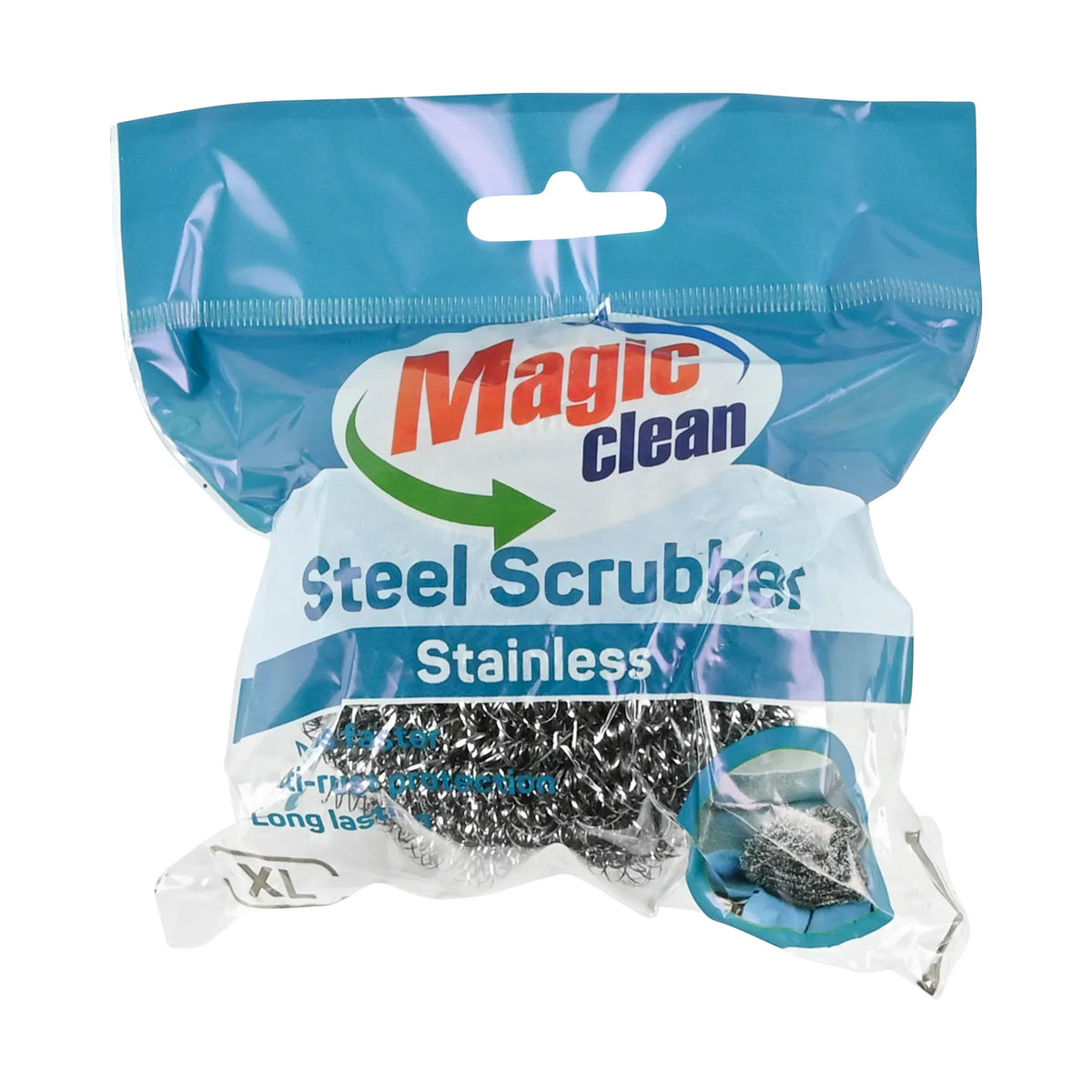 Magic Clean XL Staalspons roestvrij 40gr