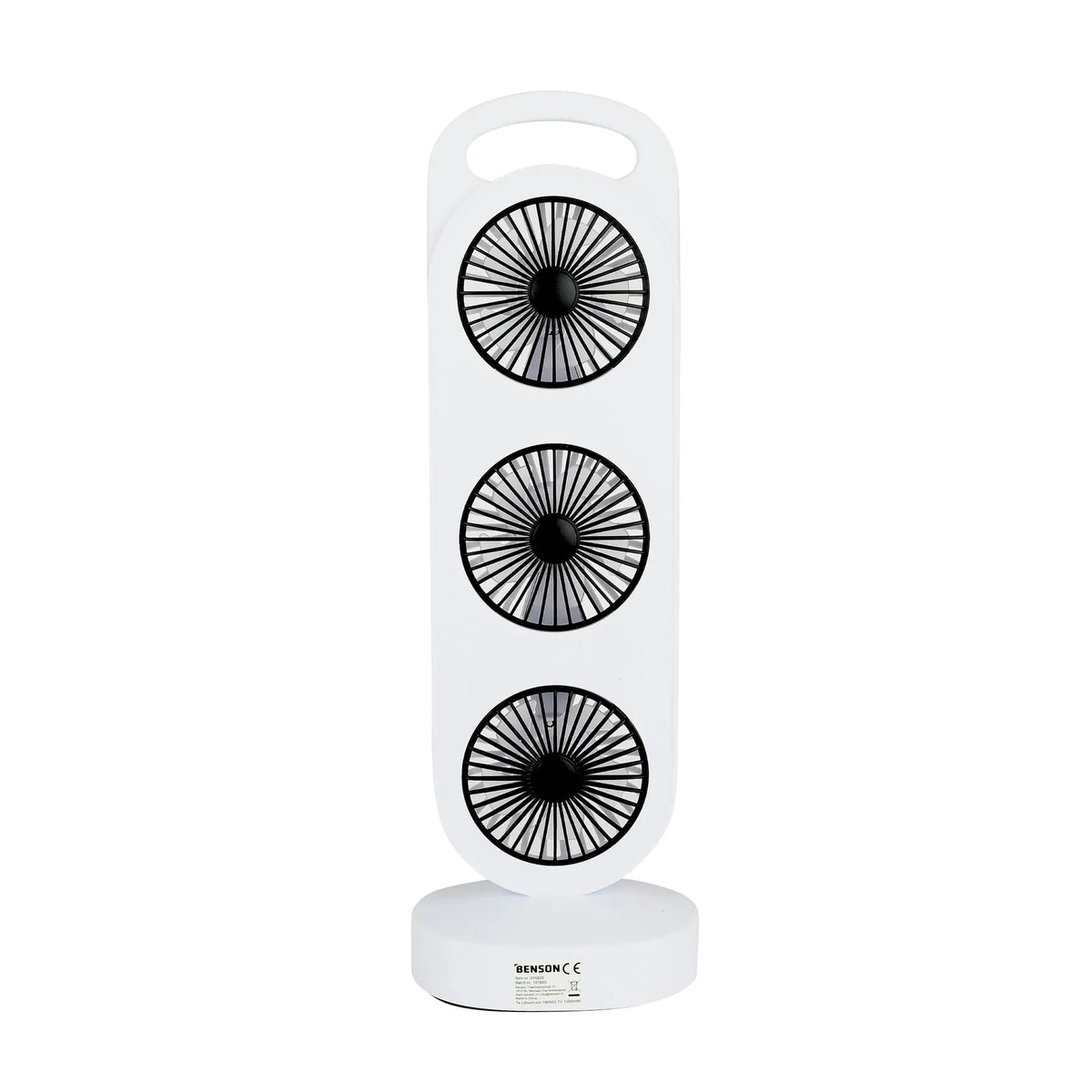 Benson Electric Staande ventilator USB oplaadbaar