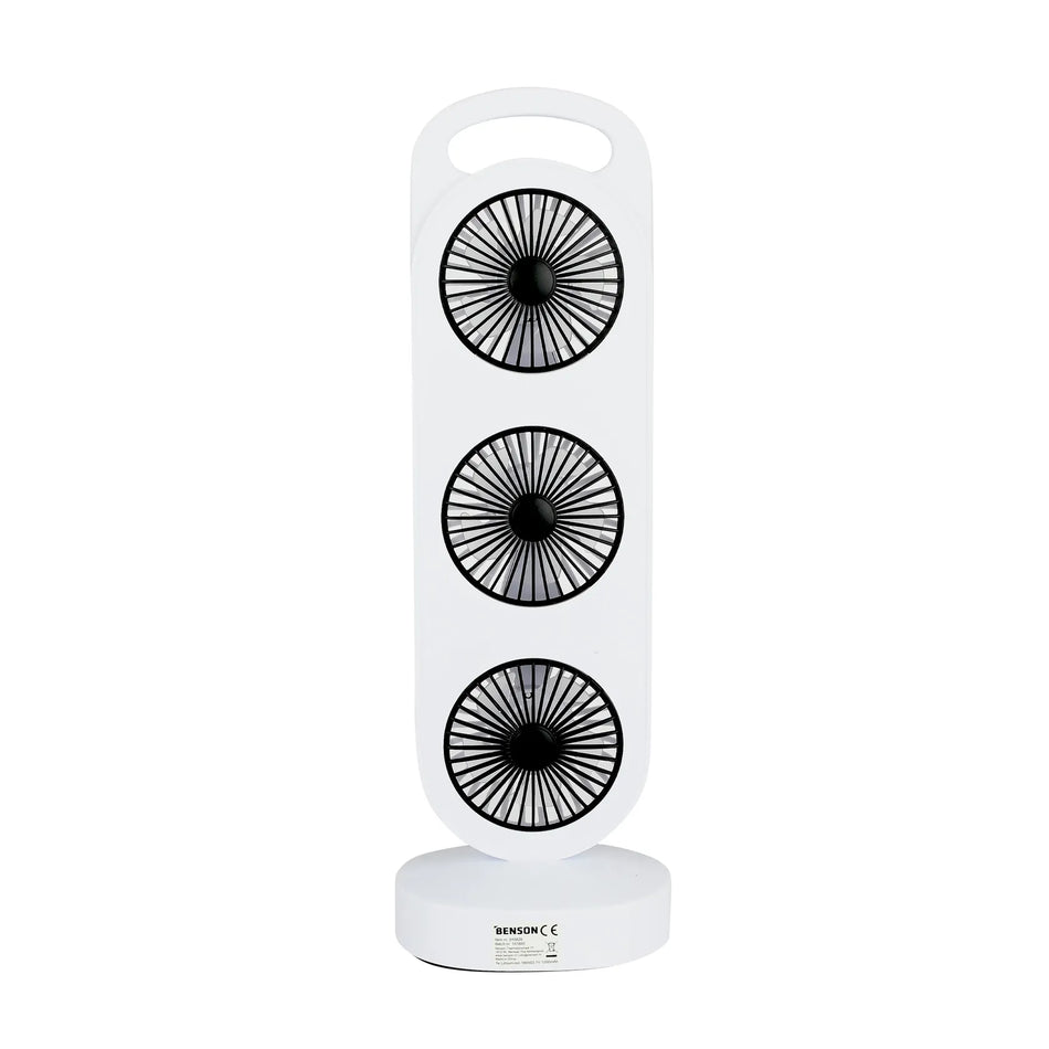 Benson Electric Staande ventilator USB oplaadbaar