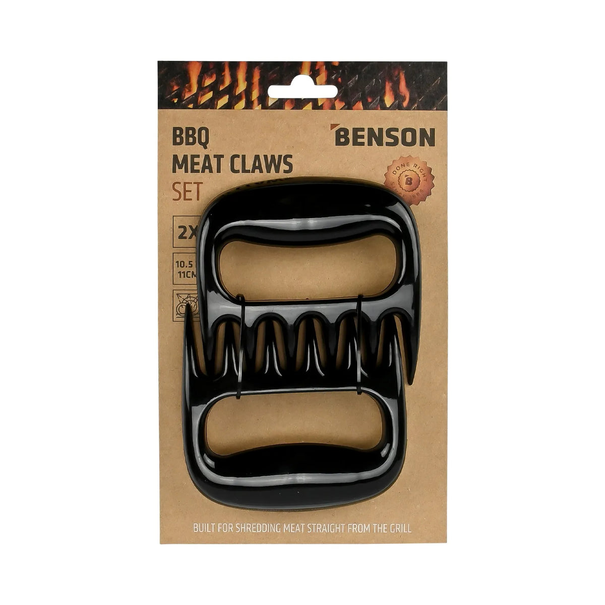 Benson BBQ BBQ vleesklauwen