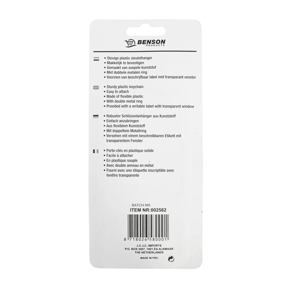 Stahlex Sleutellabel 10 dlg