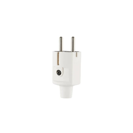 Benson Electric Stekker PVC RA wit