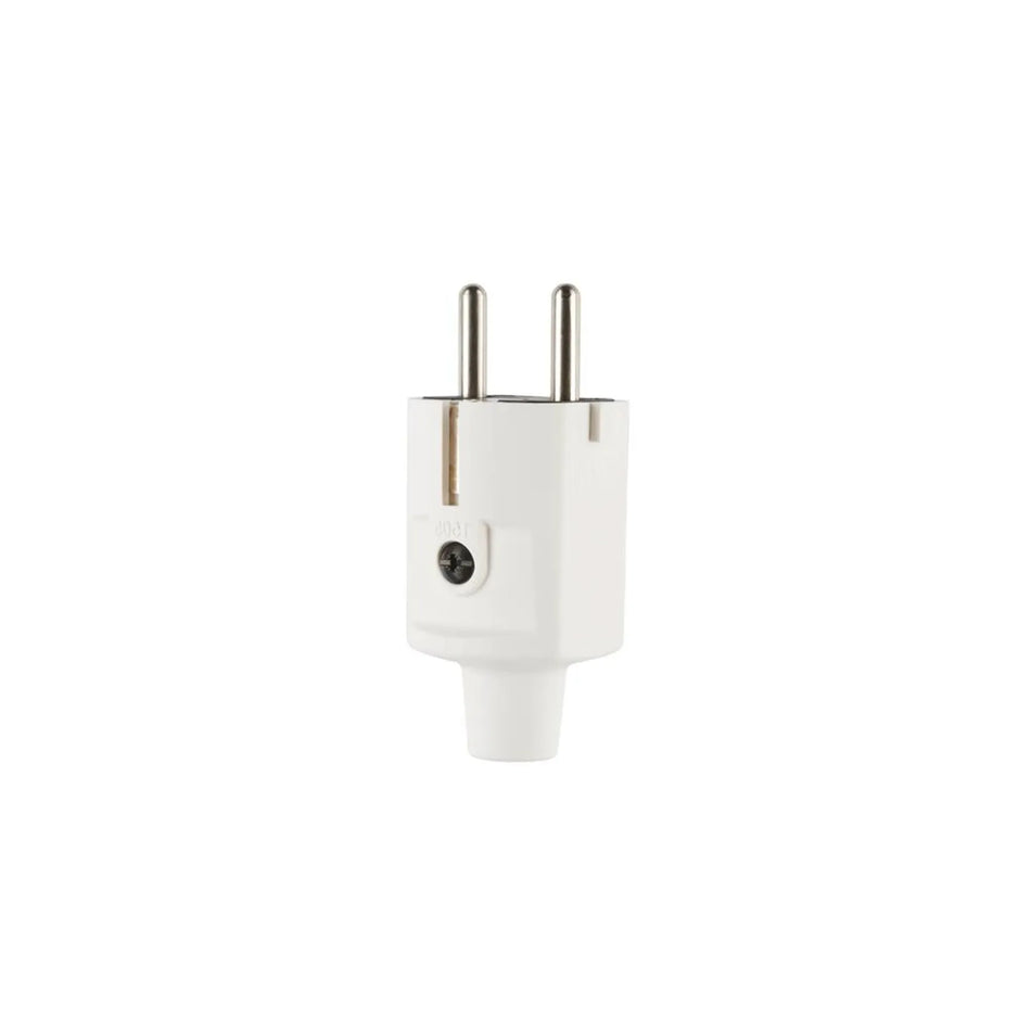 Benson Electric Stekker PVC RA wit