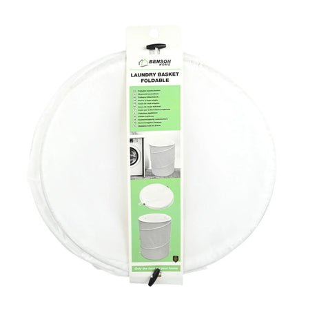 Benson Wasmand opvouwbaar 79 ltr wit