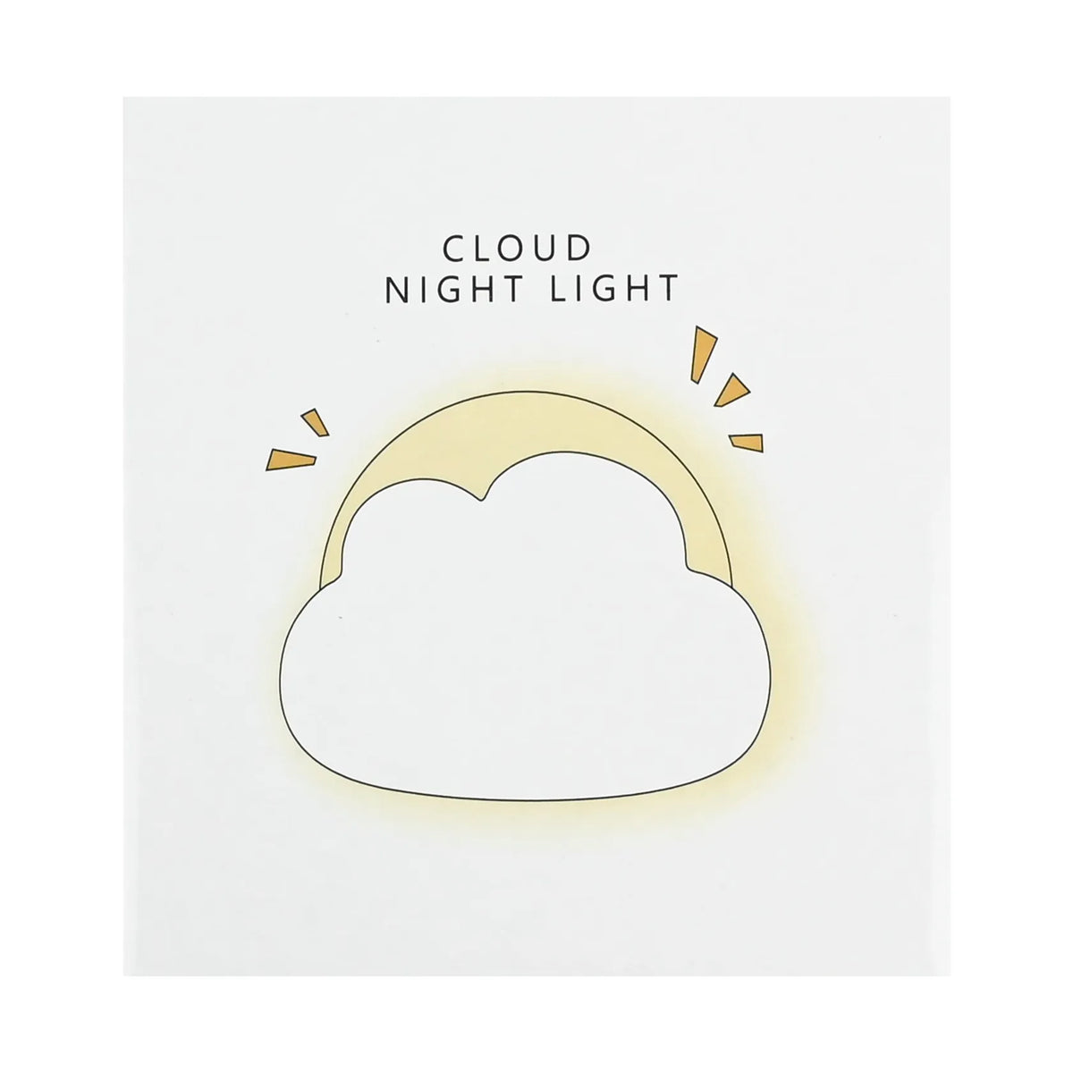 Benson Electric Nachtlamp wolk oplaadbaar beige