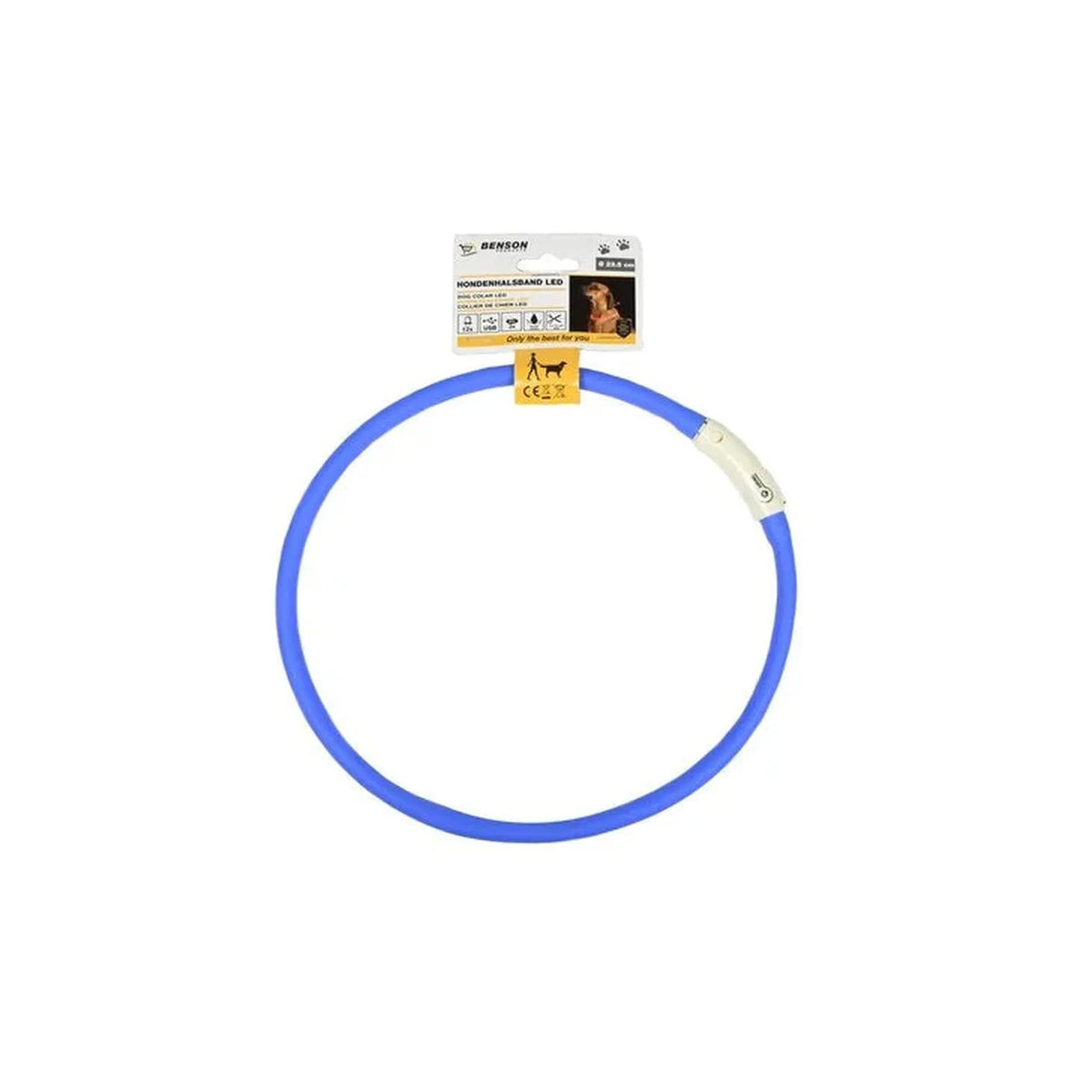 Benson Outdoor Hondenhalsband LED mix
