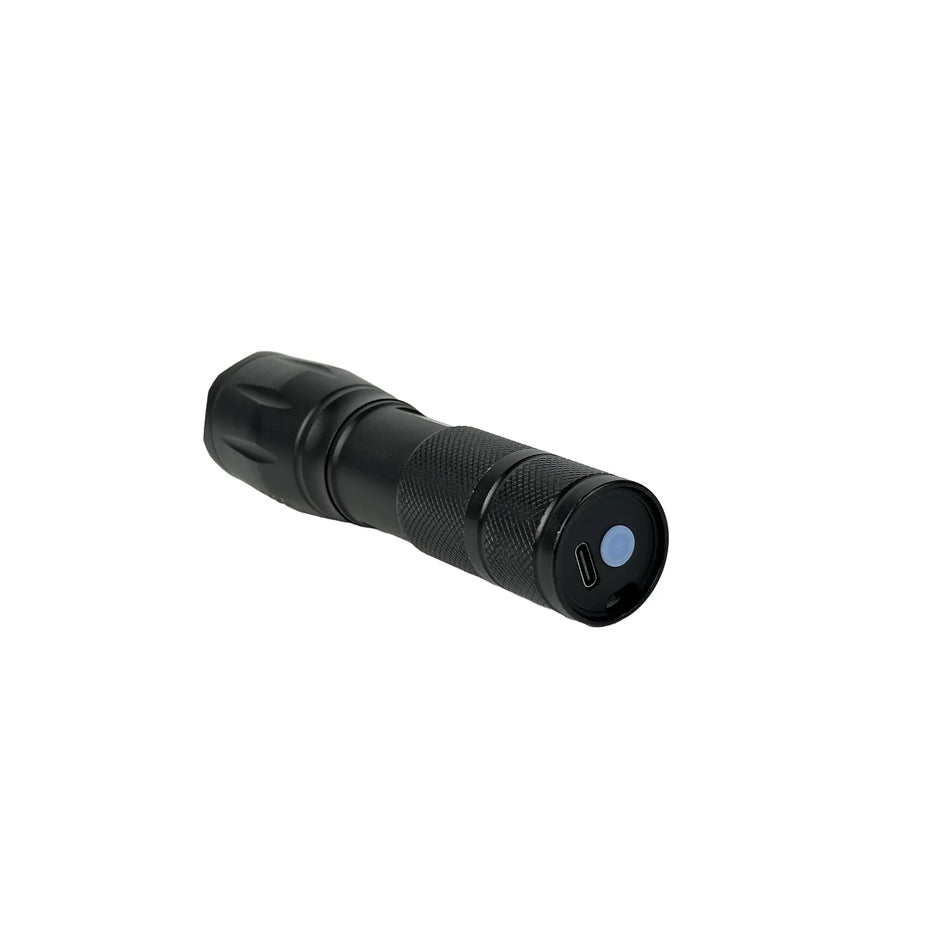 Höfftech Zaklamp tactical superbeam 5W oplaadbaar alu